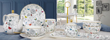 Load image into Gallery viewer, Set of 2 Mugs Flowers and Butterflies.