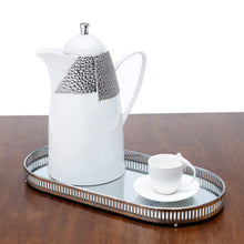 Load image into Gallery viewer, Set of 6 White Birds Cup and Saucer 85ml.