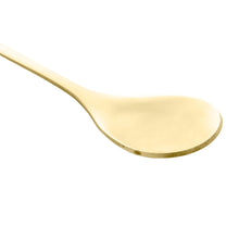 Lade das Bild in den Galerie-Viewer, Set of 4 Golden Leaves Spoons.