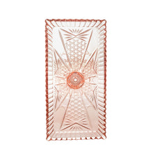 Load image into Gallery viewer, Pink Crystal Elevated Platter.