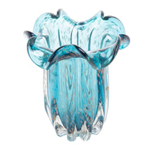 Load image into Gallery viewer, The Blue Flower Luxury Vase-18x21cm.
