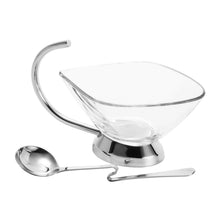 Load image into Gallery viewer, Caribbean Stainless Steel Gravy Boat with Spoon 450ml.
