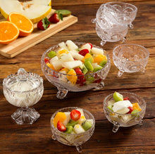 Load image into Gallery viewer, Set of Crystal Dessert Bowls 18x10cm/6x(10x6cm).
