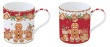Load image into Gallery viewer, Mug Set Fancy Gingerbread.
