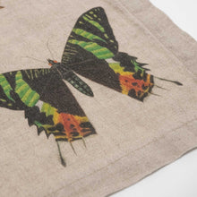Load image into Gallery viewer, Set of 6 Flying Butterflies Napkins.
