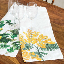 Load image into Gallery viewer, Set of 2 Mimosa &amp; Rose Kitchen Towels.
