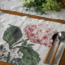 Load image into Gallery viewer, Set of 2 Placemats HORTENSIA.
