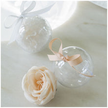 Load image into Gallery viewer, Nude rose scented soap ball - Rose scent.
