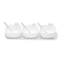 Load image into Gallery viewer, White Birds Appetiser set 36x11x9cm.
