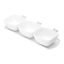 Load image into Gallery viewer, White Birds Appetiser set 36x11x9cm.
