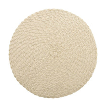 Load image into Gallery viewer, Placemat Polyester Beige 38cm.
