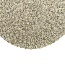 Load image into Gallery viewer, Set of 4 Placemat Polyester Light Green/Beige 38cm.
