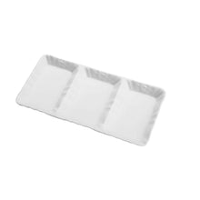 Lade das Bild in den Galerie-Viewer, Porcelaine Appetiser White Dish 28x14x3cm.

