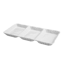 Lade das Bild in den Galerie-Viewer, Porcelaine Appetiser White Dish 28x14x3cm.
