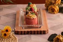 Load image into Gallery viewer, Crystal pearl serving plate 30x12x3cm..
