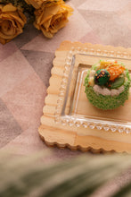 Load image into Gallery viewer, Crystal pearl serving plate 30x12x3cm..
