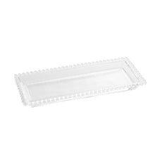 Load image into Gallery viewer, Crystal pearl serving plate 30x12x3cm..
