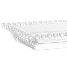 Load image into Gallery viewer, Crystal pearl serving plate 30x12x3cm..
