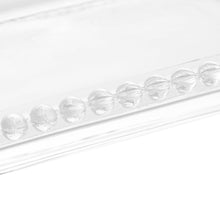 Load image into Gallery viewer, Crystal pearl serving plate 30x12x3cm..
