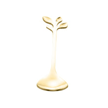 Load image into Gallery viewer, Set of 4 Golden Leaves Spoons.

