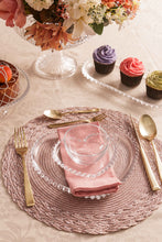 Load image into Gallery viewer, Pearl Oval Crystal Plate.
