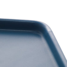 Load image into Gallery viewer, Porcelaine Blue Appetizer Board with a wooden handle 35x16x2cm.
