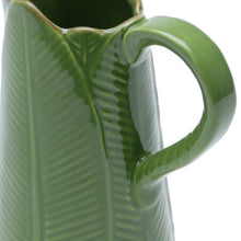 Load image into Gallery viewer, Ceramic Banana Leaf Pitcher.
