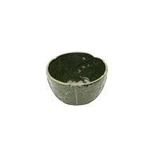 Load image into Gallery viewer, Ceramic Banana Leaf Bowl 16x16x9.5cm.
