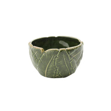 Load image into Gallery viewer, Ceramic Banana Leaf Bowl.
