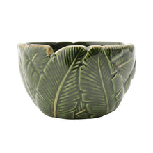 Load image into Gallery viewer, Ceramic Banana Leaf Bowl.
