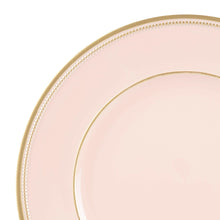 Load image into Gallery viewer, Set of 4 pink Plastic under plate 33cm.
