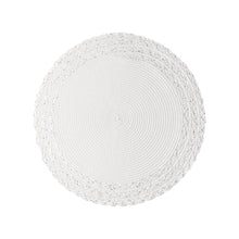 Load image into Gallery viewer, Set of 4 Placemats PP White 38cm.
