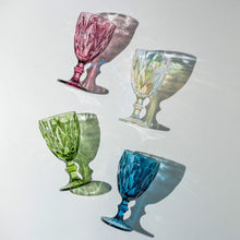 Load image into Gallery viewer, Blue diamond Set of 6 Glasses.
