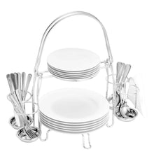 Load image into Gallery viewer, The Plate and Cutlery Stand.
