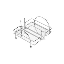 Load image into Gallery viewer, Silver Plated Napkin Support 18X18cm.

