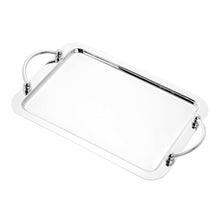 Load image into Gallery viewer, Stainless Steel Tray With Handle 23X19cm.
