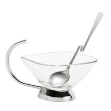 Load image into Gallery viewer, Caribbean Stainless Steel Gravy Boat with Spoon 450ml.
