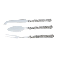 Load image into Gallery viewer, Set of 3 Cheese Serving Knives.
